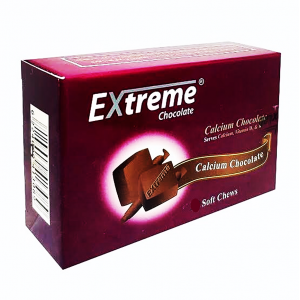 EXTREME AXIONA CHOCOLATE ( CALCIUM + VITAMIN D3 + VITAMIN K ) 40 SOFT CHEWS PIECES
